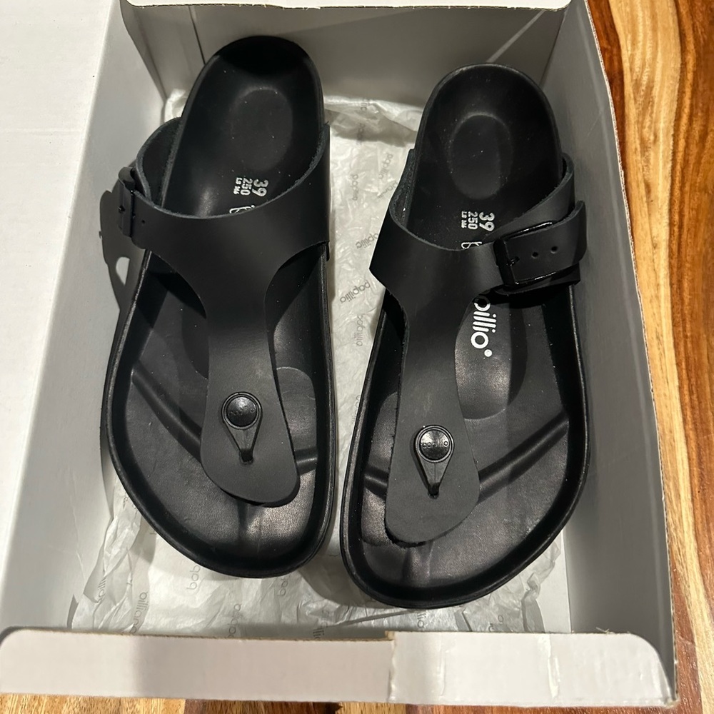 NWB Birkenstock Papillio Gizeh Flex Platform size 39